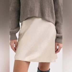 Babaton Slip Mini Skirt - Denude